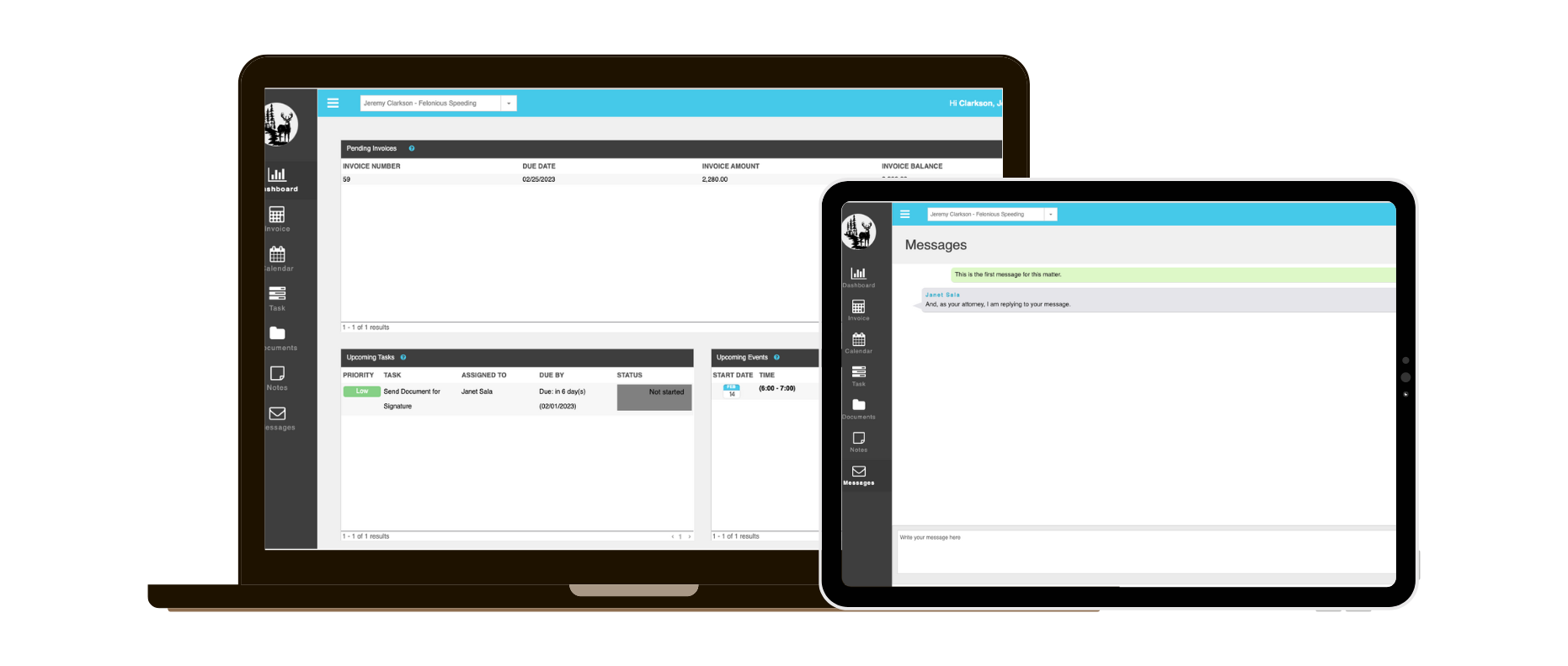 CosmoLex Dashboard